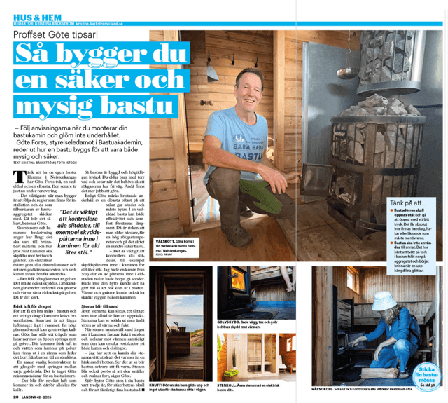 Bygga bastu – steg för steg